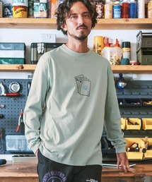 mlt4833- middle onz L-S t-shirts (trump) カットソー