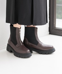 mysty woman | フロントZIPアツゾコブーツ 144069(ブーツ)