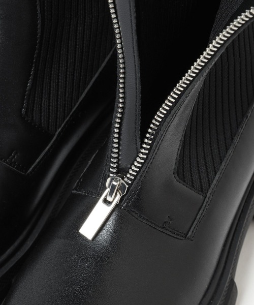 mysty woman（ミスティウーマン）の「フロントZIPアツゾコブーツ  144069（ブーツ・レディース・ブラウン/ブラック・MEDIUM/LARGE）」の15枚目の写真