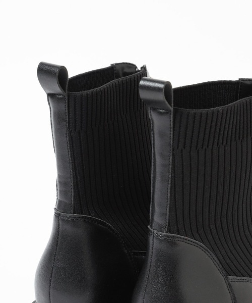 mysty woman（ミスティウーマン）の「フロントZIPアツゾコブーツ  144069（ブーツ・レディース・ブラウン/ブラック・MEDIUM/LARGE）」の18枚目の写真