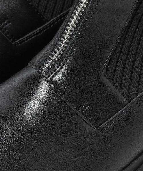 mysty woman（ミスティウーマン）の「フロントZIPアツゾコブーツ  144069（ブーツ・レディース・ブラウン/ブラック・MEDIUM/LARGE）」の20枚目の写真