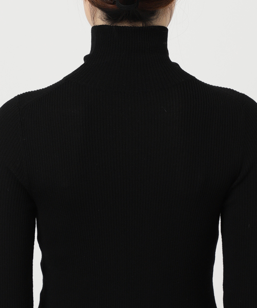 Noble（ノーブル）の「《追加3》リブタートルネックニット（ニット/セーター・レディース・ホワイト/ブラック/キャメル・FREE）」の18枚目の写真