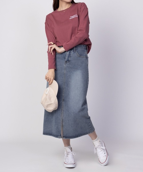 NAVY バックプリントロンT（Tシャツ/カットソー）｜NAVY（ネイビー）の