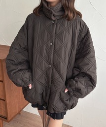 ファーカラーキルティングブルゾン【ZOZOTOWN限定アイテム】