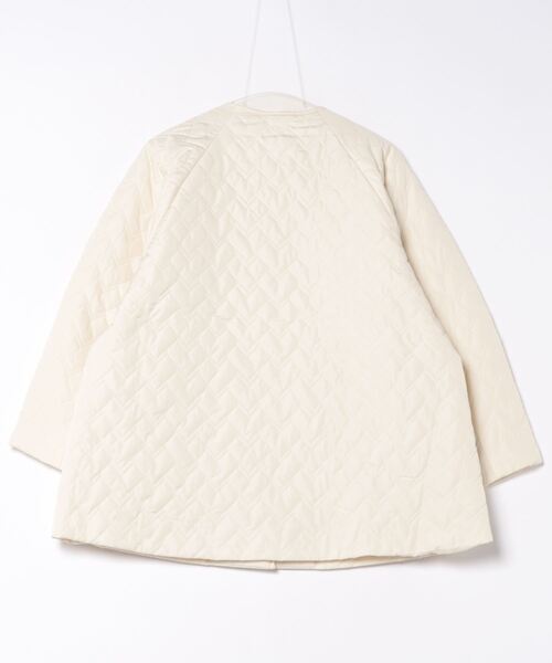 ノーカラーキルトコート（ノーカラーコート）｜INCEDE（インシード）