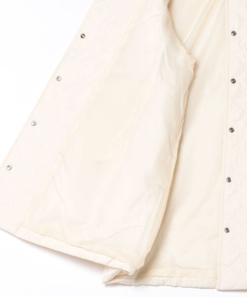 ノーカラーキルトコート（ノーカラーコート）｜INCEDE（インシード）