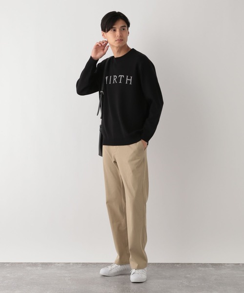 GLOBAL WORK Smile Seed Store（グローバルワーク スマイルシードストア）の「なめらかニットアソートプルオーバー/115963（ニット/セーター・メンズ・ベージュ/ネイビー/ブラック/グレー系その他・LARGE/X-LARGE/MEDIUM/SMALL）」の6枚目の写真