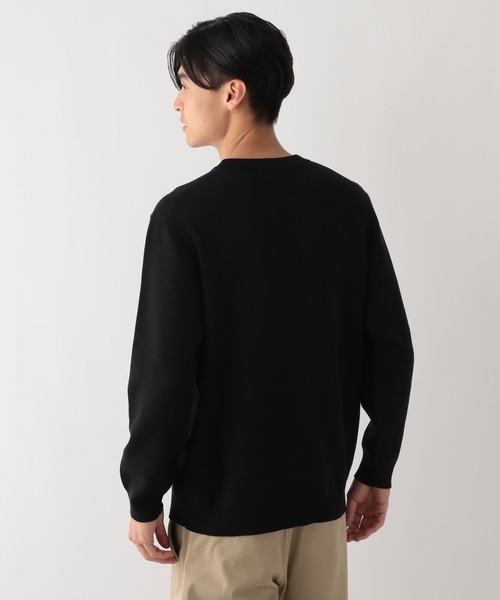 GLOBAL WORK Smile Seed Store（グローバルワーク スマイルシードストア）の「なめらかニットアソートプルオーバー/115963（ニット/セーター・メンズ・ベージュ/ネイビー/ブラック/グレー系その他・LARGE/X-LARGE/MEDIUM/SMALL）」の9枚目の写真