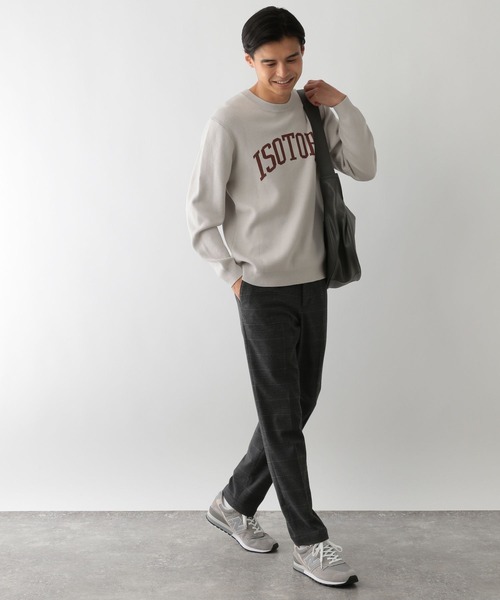 GLOBAL WORK Smile Seed Store（グローバルワーク スマイルシードストア）の「なめらかニットアソートプルオーバー/115963（ニット/セーター・メンズ・ベージュ/ネイビー/ブラック/グレー系その他・LARGE/X-LARGE/MEDIUM/SMALL）」の11枚目の写真