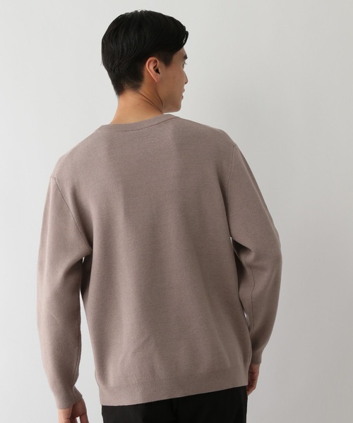 GLOBAL WORK Smile Seed Store（グローバルワーク スマイルシードストア）の「なめらかニットアソートプルオーバー/115963（ニット/セーター・メンズ・ベージュ/ネイビー/ブラック/グレー系その他・LARGE/X-LARGE/MEDIUM/SMALL）」の19枚目の写真