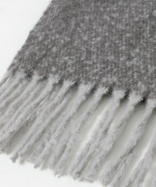 JEANASIS（ジーナシス）の「MIXカラーストール/145106（ストール/ショール・レディース・ピンク系その他/イエロー系その他/アイボリー/グレー・FREE）」の13枚目の写真