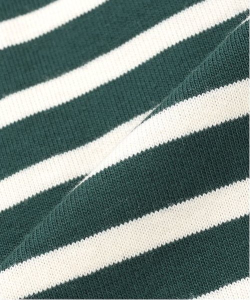 petit main（プティマイン）の「【GOODPRICE】ボーダー長袖Tシャツ（Tシャツ/カットソー・キッズ・ラベンダー/ネイビー/イエロー/ライトピンク/グリーン/キャメル・130cm/120cm/110cm/100cm/90cm/80ｃｍ）」の11枚目の写真