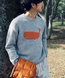 NOLLEY’S | クジラインターシャ クルーネックニット(ニット/セーター)