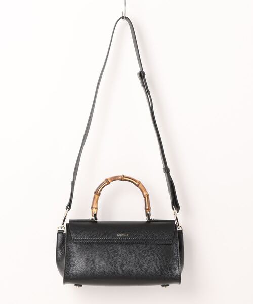 LORISTELLA（ロリステッラ）の「【LORISTELLA/ロリステッラ】ハンドバッグ　ショルダー ワンハンドル バッグ　バンブー（ショルダーバッグ・レディース・チャコールグレー/ブラック/ブラウン・FREE）」の4枚目の写真