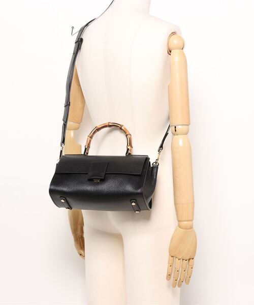 LORISTELLA（ロリステッラ）の「【LORISTELLA/ロリステッラ】ハンドバッグ　ショルダー ワンハンドル バッグ　バンブー（ショルダーバッグ・レディース・チャコールグレー/ブラック/ブラウン・FREE）」の7枚目の写真
