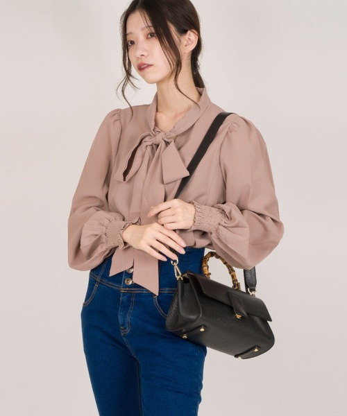 LORISTELLA（ロリステッラ）の「【LORISTELLA/ロリステッラ】ハンドバッグ　ショルダー ワンハンドル バッグ　バンブー（ショルダーバッグ・レディース・チャコールグレー/ブラック/ブラウン・FREE）」の21枚目の写真