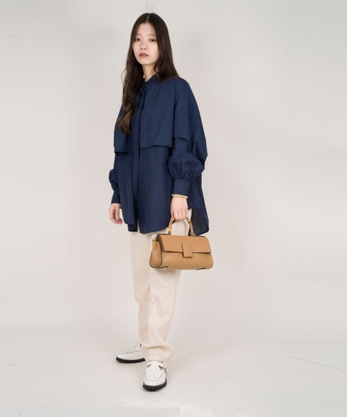 LORISTELLA（ロリステッラ）の「【LORISTELLA/ロリステッラ】ハンドバッグ　ショルダー ワンハンドル バッグ　バンブー（ショルダーバッグ・レディース・チャコールグレー/ブラック/ブラウン・FREE）」の15枚目の写真