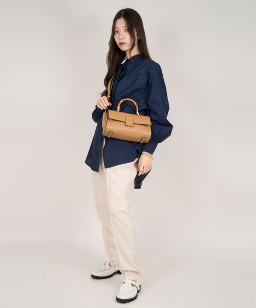 LORISTELLA（ロリステッラ）の「【LORISTELLA/ロリステッラ】ハンドバッグ　ショルダー ワンハンドル バッグ　バンブー（ショルダーバッグ・レディース・チャコールグレー/ブラック/ブラウン・FREE）」の20枚目の写真