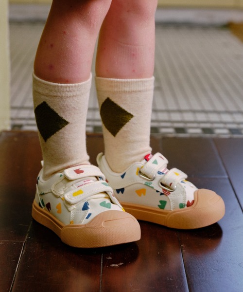 TOPSTAR（トップスター）の「KIDS TOPSTAR ダブルバンドマジックテープスニーカー（スニーカー・キッズ・グリーン/Z/ピンク/イエロー・23inch/25inch/26inch/27inch/28inch/29inch）」の4枚目の写真