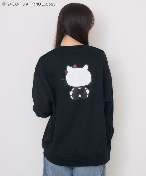 RETRO GIRL(レトロガール)の「HELLO KITTY/BIGトレーナー(スウェット・レディース・ブラック/ホワイト系その他・FREE)」の20枚目の写真