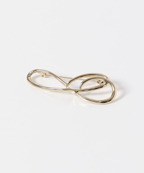 URBAN RESEARCH ROSSO WOMEN（アーバンリサーチ　ロッソ）の「AVALON　バーチカルブローチ（ブローチ/コサージュ・レディース・シルバー/ゴールド・-）」の2枚目の写真