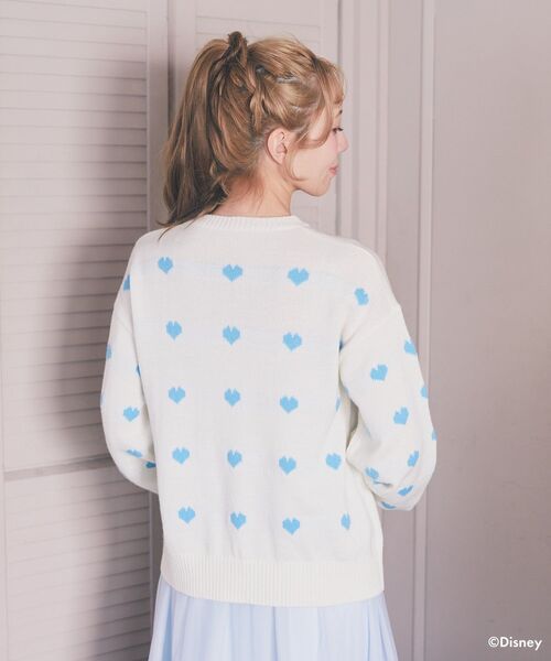 Disney（ディズニー）の「ミニー/ジャガードニットプルオーバー（ニット/セーター・レディース・オフホワイト/レッド・FREE）」の18枚目の写真