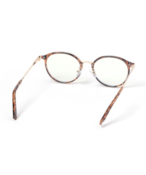 niko and...（ニコアンド）の「オリジナルPCオーバルコンビ伊達メガネ（メガネ・レディース・ブラウン・FREE）」の4枚目の写真