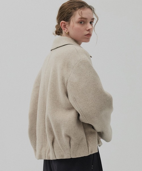 【最終SALE】PUBLIC TOKYO ベルト付きショートコート PUBLIC TOKYO ベルト付きショートコート 最終SALE】PUBLIC TOKYO