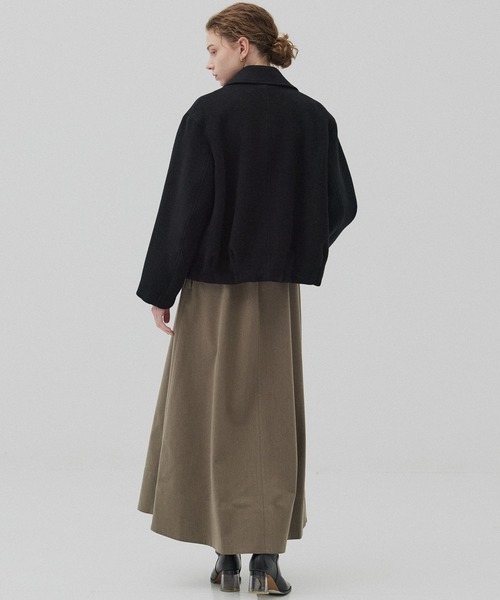 ウールジップショートコート（ブルゾン）｜PUBLIC TOKYO（パブリック