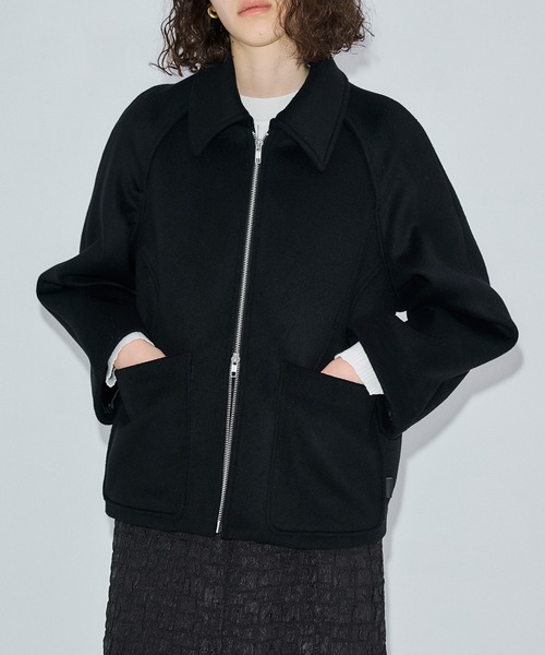 PUBLIC TOKYO ウールループショートコート PUBLIC TOKYO（パブリックトウキョウ）の「ウールループショートコート