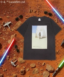 『スター・ウォーズ/STARWARS』"""The Phantom Menace"" T-Shirt" 半袖プリントT-シャツ ビックシルエット ピグメント加工 ヴィンテージライク