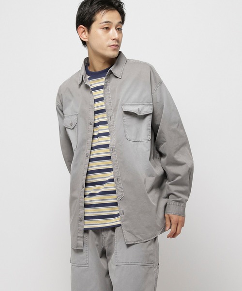 セール】オーバーダイワークシャツ（シャツ/ブラウス）｜niko and