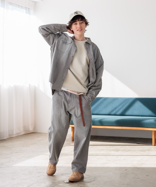 セール】オーバーダイワークシャツ（シャツ/ブラウス）｜niko and