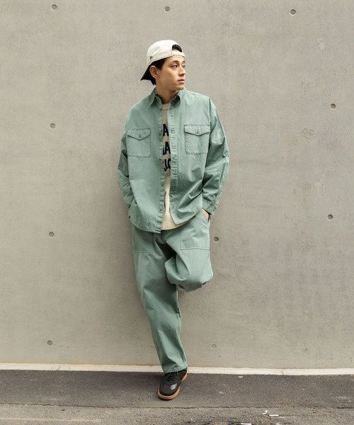 セール】オーバーダイワークシャツ（シャツ/ブラウス）｜niko and