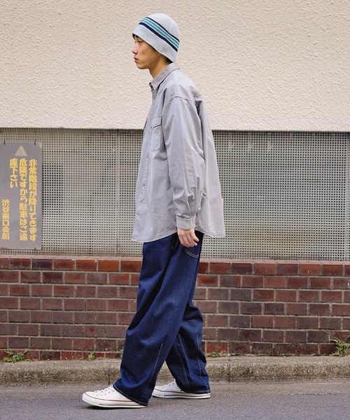 セール】オーバーダイワークシャツ（シャツ/ブラウス）｜niko and