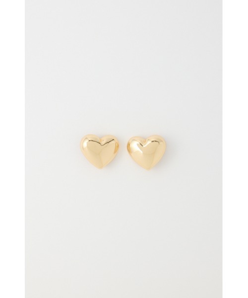 MOUSSY（マウジー）の「BIG HEART イヤリング（イヤリング・レディース・シルバー/ゴールド・FREE）」の5枚目の写真