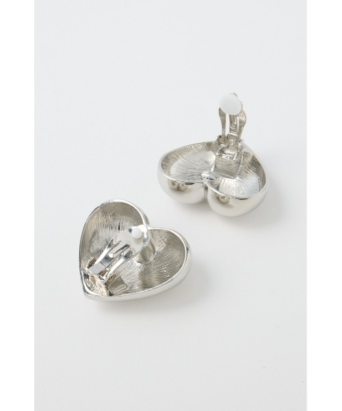 MOUSSY（マウジー）の「BIG HEART イヤリング（イヤリング・レディース・シルバー/ゴールド・FREE）」の10枚目の写真