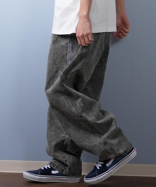 SANTA CRUZ（サンタクルーズ）の「【ムラサキスポーツ限定】SANTACRUZ/サンタクルーズ ロンパン ワイドシルエット SCREAMING HAND SKATE CHINO 2.0 502252501（その他パンツ・メンズ・ブラック/ワンウォッシュ/ライトインディゴブルー/ケミカルウォッシュ/ライトブラック・S/L/M）」の15枚目の写真