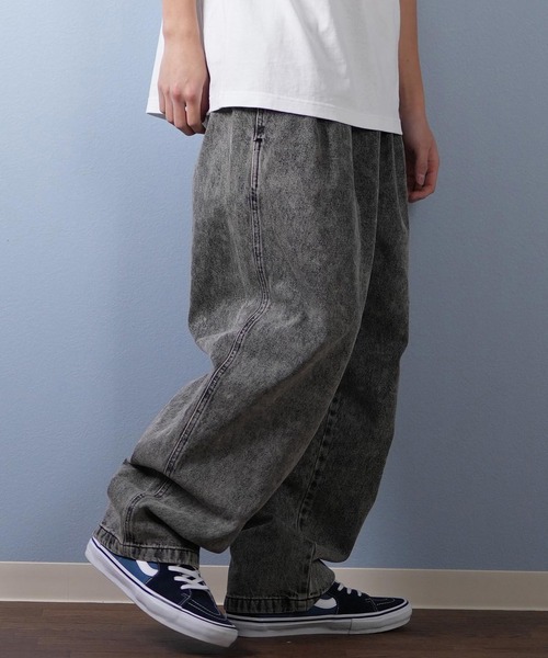 SANTA CRUZ（サンタクルーズ）の「【ムラサキスポーツ限定】SANTACRUZ/サンタクルーズ ロンパン ワイドシルエット SCREAMING HAND SKATE CHINO 2.0 502252501（その他パンツ・メンズ・ブラック/ワンウォッシュ/ライトインディゴブルー/ケミカルウォッシュ/ライトブラック・S/L/M）」の17枚目の写真