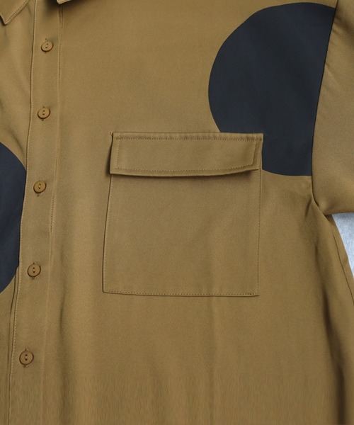 antiqua（アンティカ）の「ドット柄シャツワンピース（シャツワンピース・レディース・マスタード・ONESIZE）」の15枚目の写真
