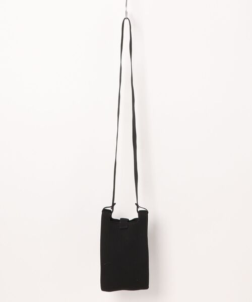 セール】WEGO/ニットロゴコンパクトショルダーバッグ