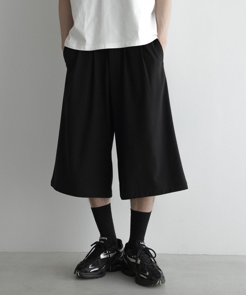 remer(リメール)の「loose basic buggy gaucho PT / ルーズベーシックバギーガウチョパンツ(その他パンツ・メンズ・チャコールグレー/グレー/ブラック・SMALL/X-SMALL/LARGE/MEDIUM)」の22枚目の写真