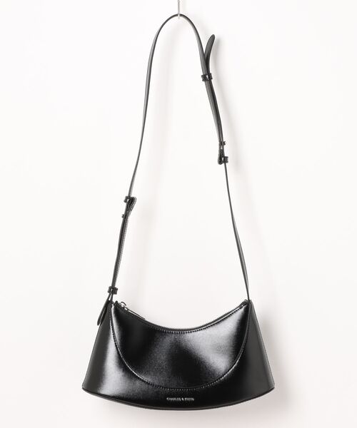 CHARLES & KEITH(チャールズ & キース)の「Sigrid シグリッド ショルダーバッグ(ショルダーバッグ・レディース・クリーム/ダークパープル/ライトピンク/スミクロ・S)」の13枚目の写真