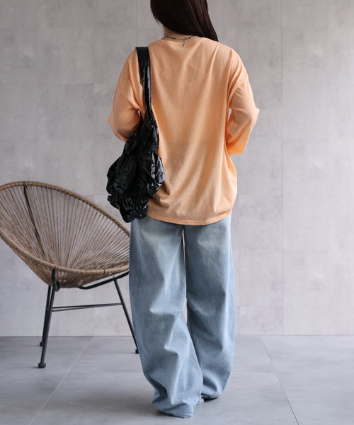 トップス AP セール】【選べる】シアートップス Tシャツ / オーバーサイズ（T