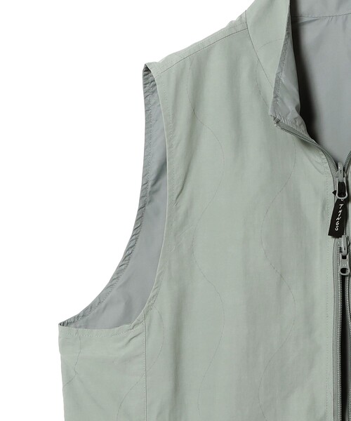 WILD THINGS(ワイルドシングス)の「【別注】WILD THINGS / REVERSIBLE NYLON VEST(ベスト・メンズ・グレー/ブラック・SMALL/MEDIUM/LARGE/X-LARGE)」の5枚目の写真