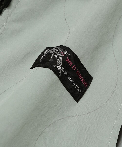 WILD THINGS(ワイルドシングス)の「【別注】WILD THINGS / REVERSIBLE NYLON VEST(ベスト・メンズ・グレー/ブラック・SMALL/MEDIUM/LARGE/X-LARGE)」の9枚目の写真