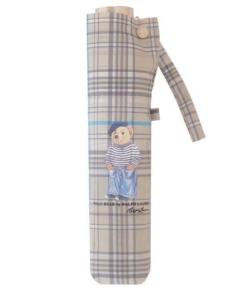 折りたたみ傘 軽量 'FRENCH POLO BEAR' ポロベア（折りたたみ傘