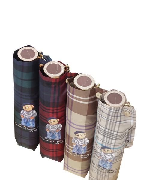 折りたたみ傘 軽量 'FRENCH POLO BEAR' ポロベア（折りたたみ傘