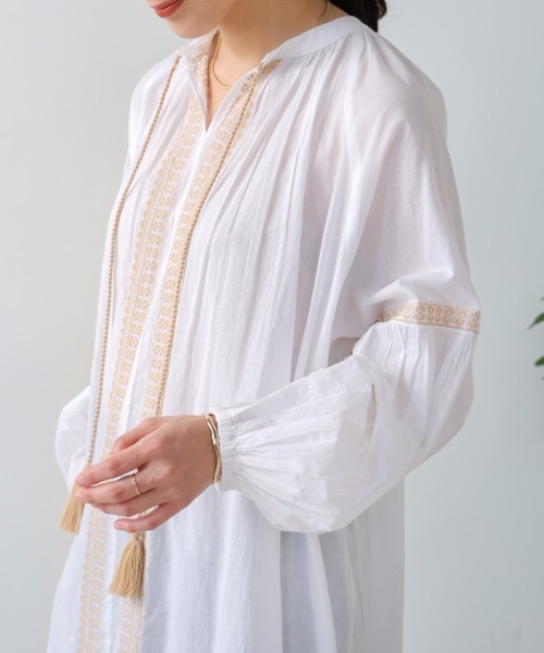 Bou Jeloud（ブージュルード）の「レースライン柄刺繍ワンピース（ワンピース・レディース・ブラック・MEDIUM）」の16枚目の写真