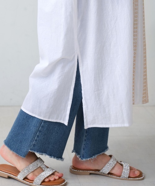 Bou Jeloud（ブージュルード）の「レースライン柄刺繍ワンピース（ワンピース・レディース・ブラック・MEDIUM）」の20枚目の写真